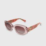 Pink Rectangular Sunglasses Pepe Jeans L20F2F766 Women