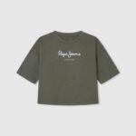 Range Logo Print Boxy Fit T-Shirt Pepe Jeans L20F2F1480 Girl