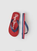 Red Bay Beach Basic Beach Flip Flops Pepe Jeans L20F2F1556 Boy - Image 2