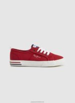 Red Brady Basic Sneakers Pepe Jeans L20F2F1544 Boy