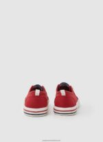 Red Brady Basic Sneakers Pepe Jeans L20F2F1544 Boy - Image 4
