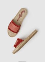 Red Dahlia Siva Berry Leather Sandals Pepe Jeans L20F2F679 Women - Image 2