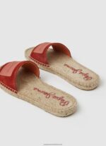 Red Dahlia Siva Berry Leather Sandals Pepe Jeans L20F2F679 Women - Image 4