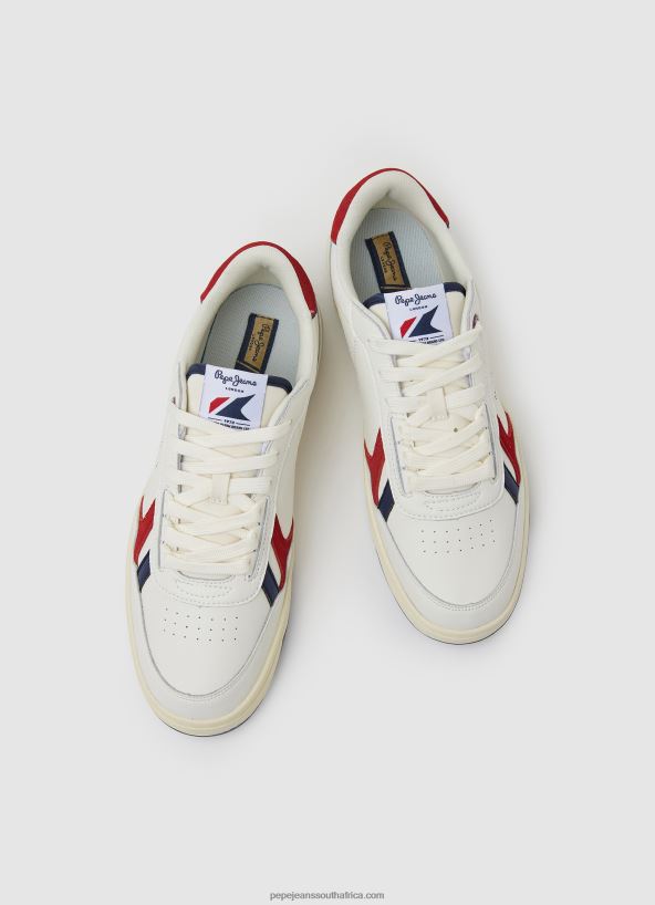 Red Kore Vintage Combined Sneakers Pepe Jeans L20F2F1172 Men - Image 2