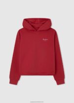 Shine Cotton Hoodie Pepe Jeans L20F2F1414 Girl - Image 5