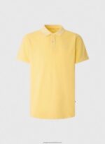 Shine Embroidered Logo Pique Polo Shirt Pepe Jeans L20F2F1081 Men - Image 5