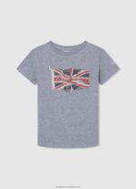 Shine Logo Basic T-Shirt Pepe Jeans L20F2F1636 Boy - Image 3