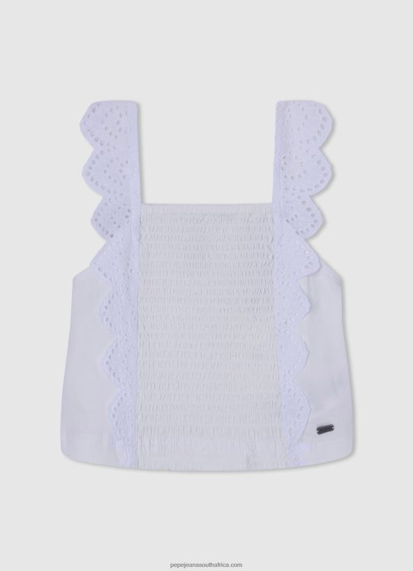 Shine Logo Print Boxy Fit T-Shirt Pepe Jeans L20F2F1479 Girl - Image 3