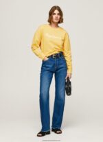 Shine Logo Printed Jumper Pepe Jeans L20F2F273 Women - Image 2
