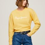 Shine Logo Printed Jumper Pepe Jeans L20F2F273 Women