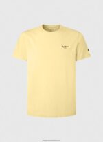 Shine Printed Logo Cotton T-Shirt Pepe Jeans L20F2F943 Men - Image 5