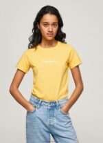 Shine Printed T-Shirt Pepe Jeans L20F2F454 Women - Image 3