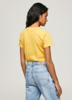 Shine Printed T-Shirt Pepe Jeans L20F2F454 Women - Image 4