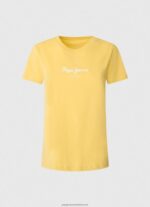 Shine Printed T-Shirt Pepe Jeans L20F2F454 Women - Image 5
