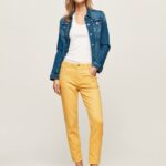 Shine Relaxed Fit 5-Pocket Trousers Pepe Jeans L20F2F317 Women