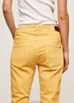 Shine Relaxed Fit 5-Pocket Trousers Pepe Jeans L20F2F317 Women - Image 4