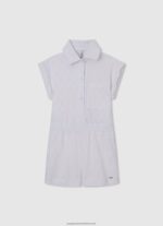 Shine Rounded Collar Mini Dress Pepe Jeans L20F2F1389 Girl - Image 5
