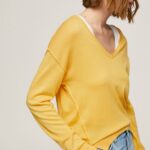 Shine V Neckline Relaxed Fit Jersey Pepe Jeans L20F2F257 Women