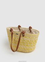 Shine Woven Straw Basket Bag Pepe Jeans L20F2F725 Women - Image 2