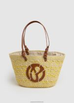 Shine Woven Straw Basket Bag Pepe Jeans L20F2F725 Women