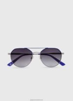 Silver Aviator Sunglasses Pepe Jeans L20F2F1307 Men - Image 2