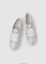 Silver Brady Party Basic Sneakers Pepe Jeans L20F2F626 Women - Image 2