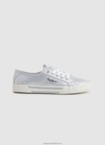 Silver Brady Party Basic Sneakers Pepe Jeans L20F2F626 Women