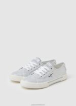 Silver Brady Party Basic Sneakers Pepe Jeans L20F2F626 Women - Image 3