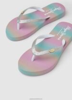Silver Dorset Milana Beach Flip Flops Pepe Jeans L20F2F1349 Girl - Image 3