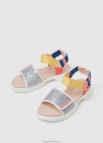 Silver Ventura Sandal Sports Sandals Pepe Jeans L20F2F1339 Girl - Image 3
