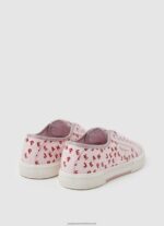 Soft Pink Brady Shine Basic Sneakers Pepe Jeans L20F2F1322 Girl - Image 4