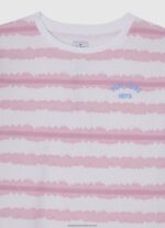 Soft Pink Faded-Striped Cotton Jumper Pepe Jeans L20F2F1409 Girl - Image 3
