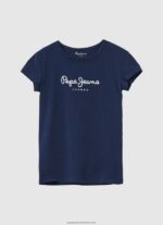 Soft Pink Logo Printed Tank Top Pepe Jeans L20F2F1430 Girl - Image 4