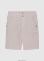 Squash Orange Colour Block Sports Shorts Pepe Jeans L20F2F1698 Boy - Image 3