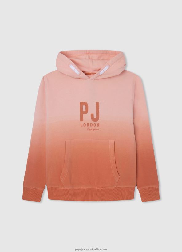 squash_orange_faded_hooded_jumper_pepe_jeans_l20f2f1583_boy.jpg Squash Orange Faded Hooded Jumper Pepe Jeans L20F2F1583 Boy - Image 1