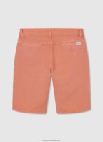 Squash Orange Regular Fit Chino Shorts Pepe Jeans L20F2F1692 Boy - Image 2