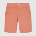 Squash Orange Regular Fit Chino Shorts Pepe Jeans L20F2F1692 Boy
