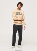Stone 1973 Logo Cotton Jumper Pepe Jeans L20F2F889 Men - Image 2
