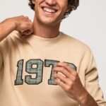 Stone 1973 Logo Cotton Jumper Pepe Jeans L20F2F889 Men