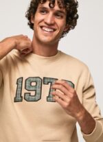 Stone 1973 Logo Cotton Jumper Pepe Jeans L20F2F889 Men