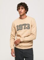 Stone 1973 Logo Cotton Jumper Pepe Jeans L20F2F889 Men - Image 3