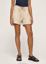 Stone Adjustable Waist Shorts Pepe Jeans L20F2F525 Women - Image 2