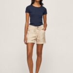 Stone Adjustable Waist Shorts Pepe Jeans L20F2F525 Women