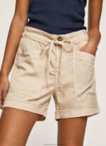Stone Adjustable Waist Shorts Pepe Jeans L20F2F525 Women - Image 3