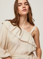 Stone Asymmetrical Dress Pepe Jeans L20F2F201 Women - Image 3