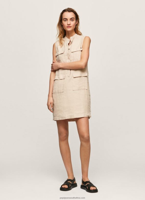 stone_aura_utility_dress_pepe_jeans_l20f2f215_women.jpg Stone Aura Utility Dress Pepe Jeans L20F2F215 Women - Image 1