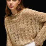 Stone Cropped Knit Openwork Cardigan Pepe Jeans L20F2F233 Women