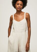 Stone Long Jumpsuit With Heart Neckline Pepe Jeans L20F2F153 Women - Image 3