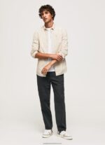 Stone Regular Fit Poplin Cotton Shirt Pepe Jeans L20F2F1042 Men - Image 2