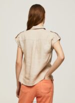 Stone Short Sleeved Utility Shirt Pepe Jeans L20F2F341 Women - Image 3